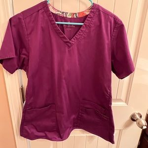 Vera Bradley scrub top.